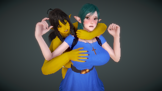 Fondling Breast