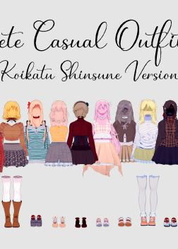 Complete-Casual-Outfit-Pack-Koikatu-Shinsune-Version